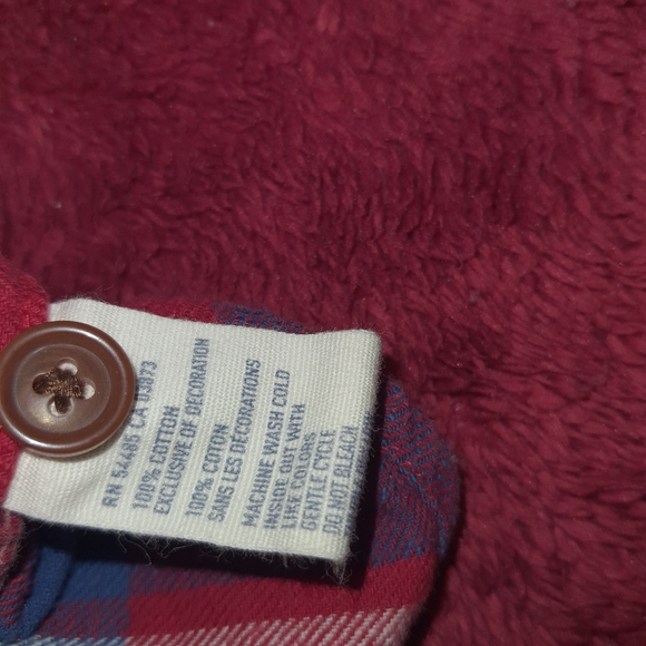 American Eagle Outfitters Women's Plaid 100% Cotton Long Sleeve Shirt Size 2 XS - Picture 10 of 13